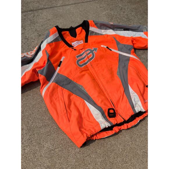 Arctiva Jacket Men Size Medium Multi-Orange Comp 7 RR Compatible Shell Outerwear - Picture 2 of 12